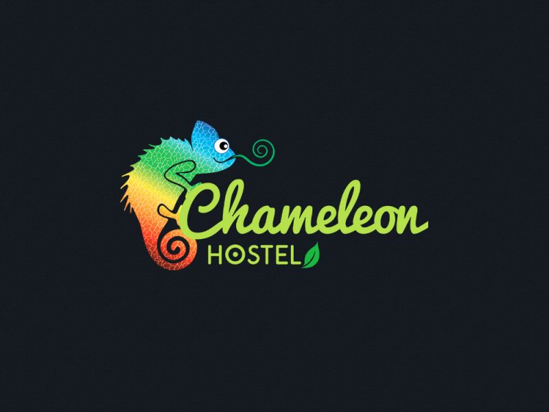 Chameleon Hostel logo